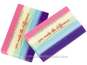 Rainbow eraser