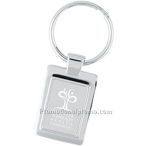 Rectangle Metal Key Tag