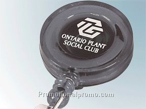 Retractable badge holder - direct imprint