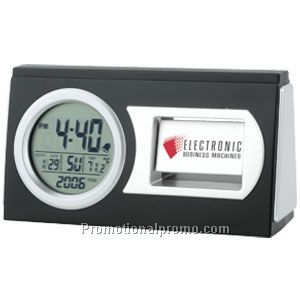 Revolving Logo Digital Clock