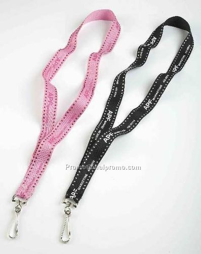 Rhinestone lanyards - 3/4