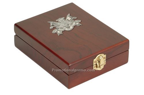 Rosewood Playing Card Box