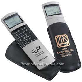 SLIM LINE WORLD TIME/CLOCK/ CALC/CURRENCY COVERTER