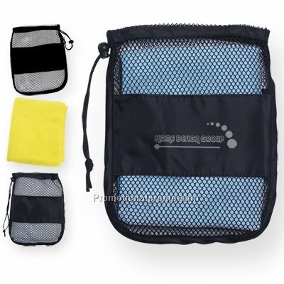 SPORT TOWEL IN A BAG