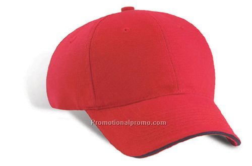 Semi-Low Fit, Heavyweight Brushed Canvas, Contrasting Sandwich Peak