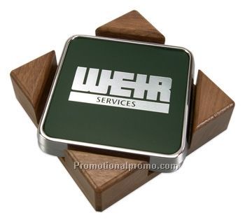 Set of 2 SARG with Red Walnut Stand