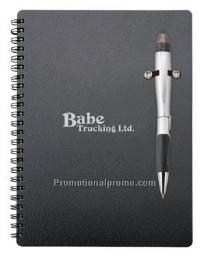 Silver Blossom Pencil/Eraser Combo