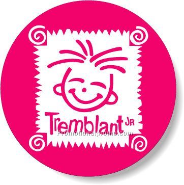 Slimline Mousemats39200with clear textured vinyl front & repositionable non-skid back / Round