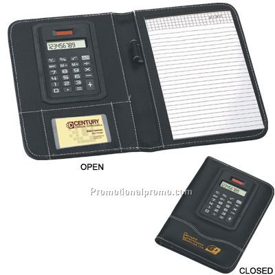 Small Vinyl Portfolio with Swivel Calculator