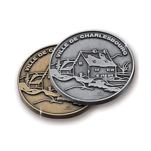 Solid pewter coaster