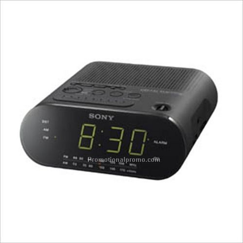 Sony AM/FM Radio Clock - Black