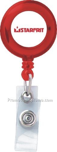 Standard Retractable Holder - Translucent Color - printed 4 color process