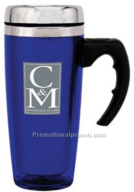 Steel City Commuter Travel Mugs - 18 oz. Sonic Blue
