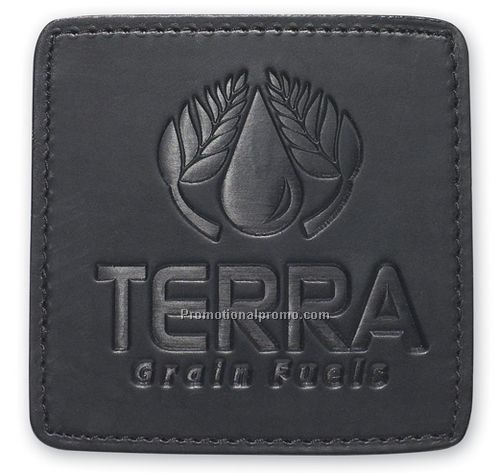 Stitched Leather Coaster