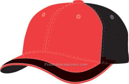 The Contrast Peak Chino Twill Cap