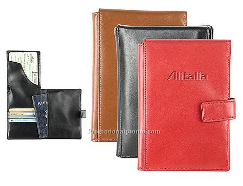 The Credentials - Leather passport case
