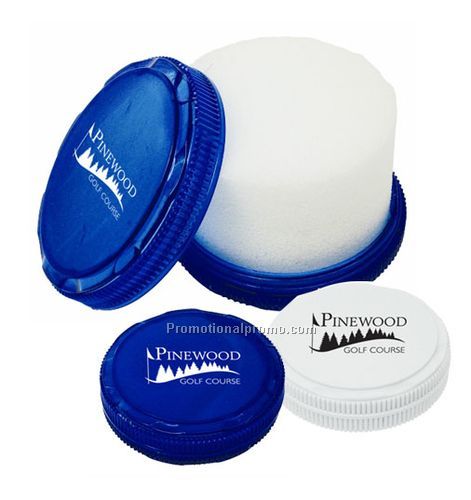 The Shoeshine Brush - White/Blue