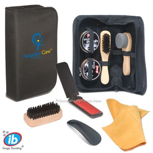 Traveler's Shoeshine Kit