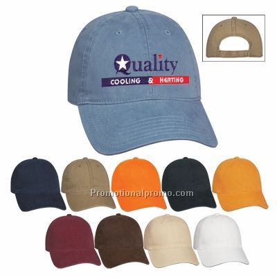 WASHED COTTON CAP