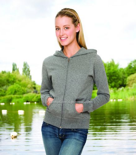 WOMEN37459 SHAYNA JUNIOR FIT LIGHTWEIGHT ZIP HOOD