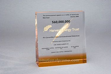 Wedge Tombstone - 5 x 5 1/4 x 1 1/2 x 1/2