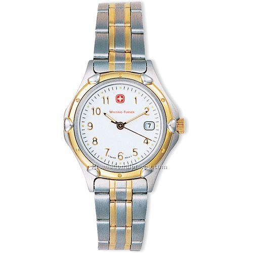 Wenger Womens Standard Issue 2-Tone Bracelet Watch