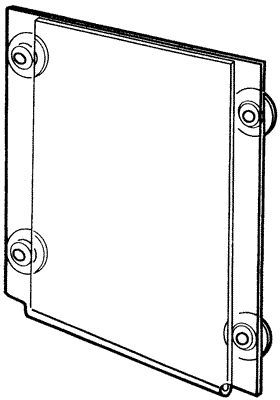 Window Frame with Suction Cups