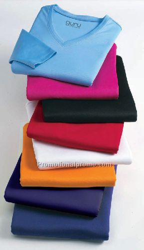 Women37491 Performance Long Sleeve V-Neck