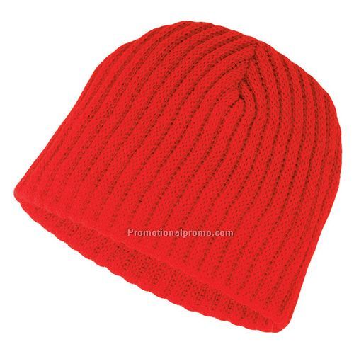 acrylic 3-ply wide rib toque