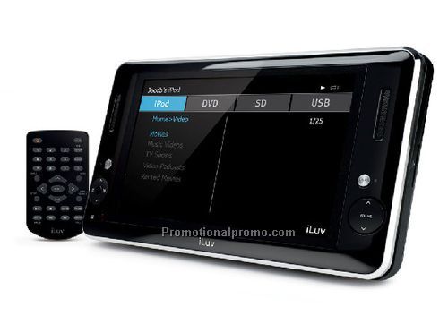 iLuv 937920Portable DVD Player with iPod Dock