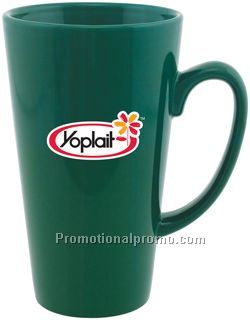 tall latte - 16 oz - glossy green