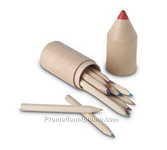 12 wooden pencils