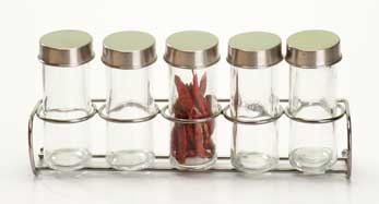 cruet set with metal stand
  
   
     
    