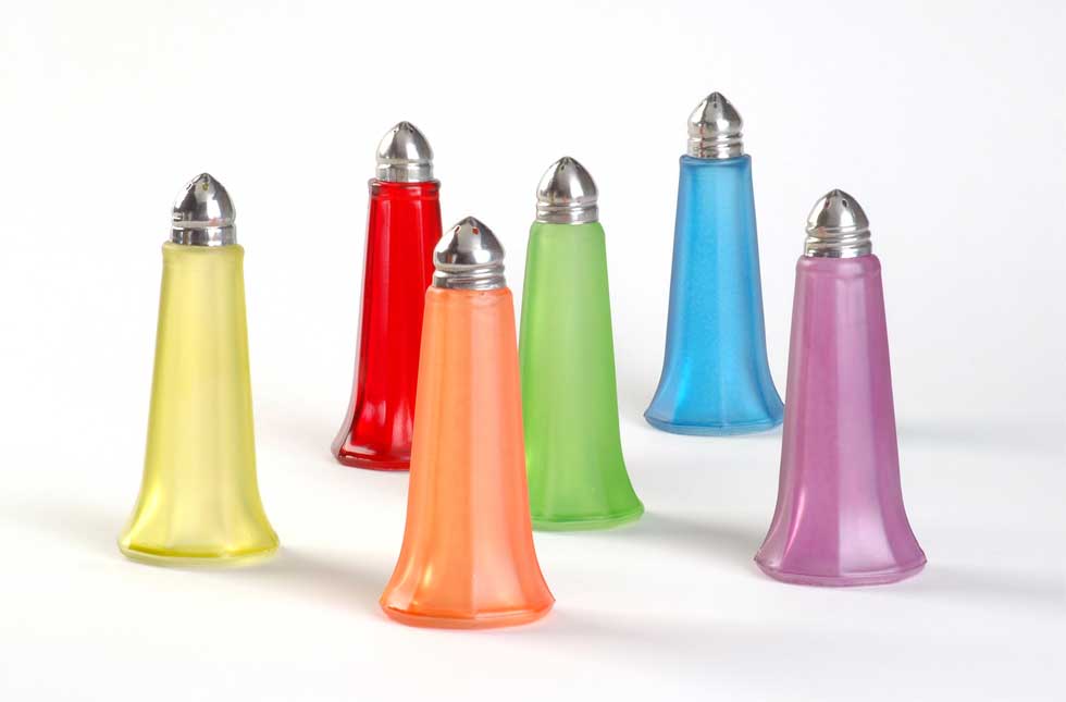 salt and pepper set with metal lid
  
   
     
    