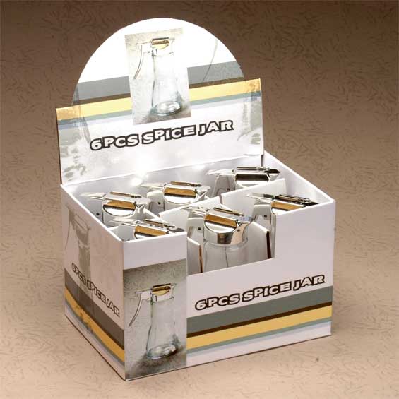 salt and pepper set with metal clip
  
   
     
    