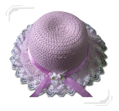 
lace hat


 