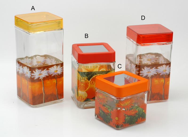 Storage jar and canister 
  
   
     
    