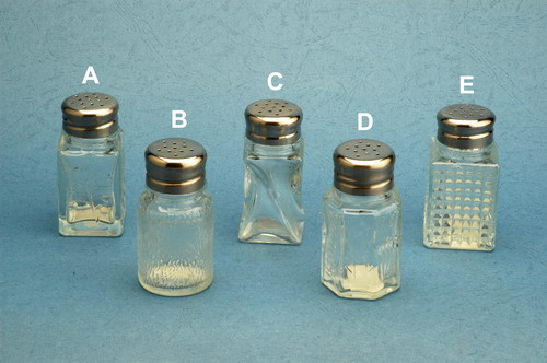 Cruet set with metal lid
  
   
     
    