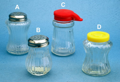 Cruet set with metal lid
  
   
     
    