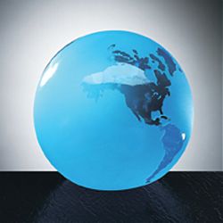 Frost Blue Globe C-EB04