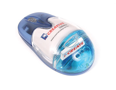 Liquid Filled Acrylic Mouse