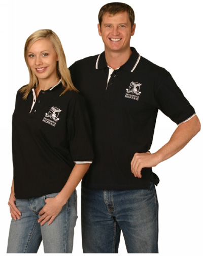 Tipped Cotton Jersey Polo