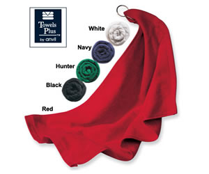 personalized towel-Deluxe Hand-Hemmed Towel with Grommet