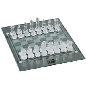 Glass Chess Set - Embassy Gift Chess Set