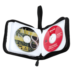 Semi Transparent 24-CD Case