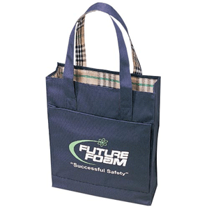 Advertising Tote Bag- Deluxe Scotch Plaid Tote