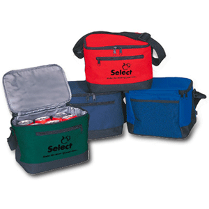 6-Can Leak-Proof Polyester Cooler Bag