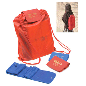 Personalized Backpack- nylon drawstring