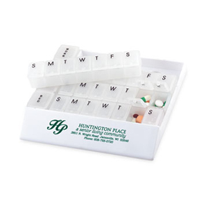 Four Weeks and Today Medicine Tray Organizer