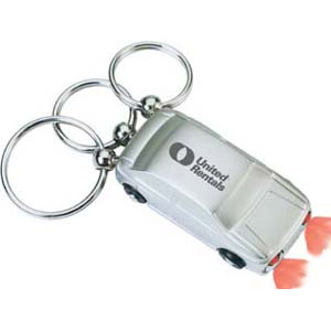 Key Chain Flachlight/Car replica keyholder